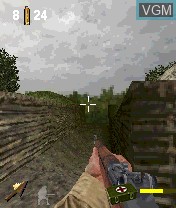 In-game screen of the game Call of Duty on Nokia N-Gage