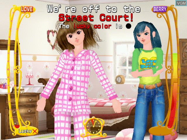 In-game screen of the game Love And Berry - 3rd-5th Collection on Naomi