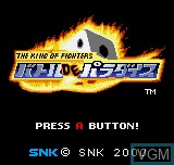 Title screen of the game King of Fighters, The - Battle De Paradise on SNK NeoGeo Pocket