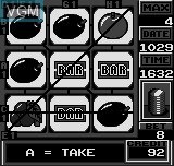 Menu screen of the game Neo Cherry Master on SNK NeoGeo Pocket