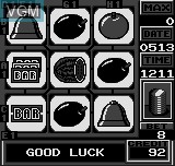 In-game screen of the game Neo Cherry Master on SNK NeoGeo Pocket