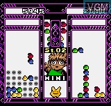 In-game screen of the game Puyo Pop on SNK NeoGeo Pocket