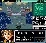 In-game screen of the game Faselei! on SNK NeoGeo Pocket