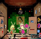 In-game screen of the game Ganbare NeoPoke Kun on SNK NeoGeo Pocket