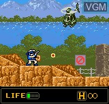 In-game screen of the game Metal Slug - 1st Mission on SNK NeoGeo Pocket
