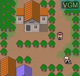 In-game screen of the game Mizuki Shigeru Youkai Shashin Kan on SNK NeoGeo Pocket