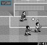 In-game screen of the game NeoGeo Cup '98 on SNK NeoGeo Pocket