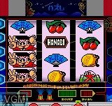 In-game screen of the game Pachisuro Aruze Oogoku Ohanabi on SNK NeoGeo Pocket