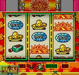In-game screen of the game Pachisuro Aruze Oogoku Pocket - Delsol 2 on SNK NeoGeo Pocket