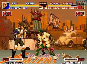 In-game screen of the game King of Fighters '94, The on SNK NeoGeo