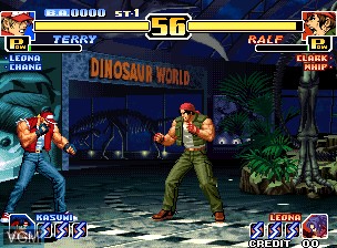 In-game screen of the game King of Fighters '99, The - Millennium Battle on SNK NeoGeo