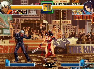 In-game screen of the game King of Fighters 2001, The on SNK NeoGeo