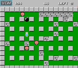 Menu screen of the game 58-in-1 on Nintendo NES