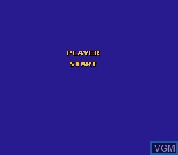 Menu screen of the game Bump 'n' Jump on Nintendo NES