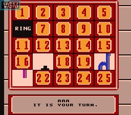 In-game screen of the game Classic Concentration on Nintendo NES