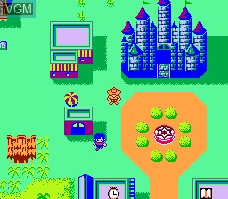 In-game screen of the game Adventures in the Magic Kingdom on Nintendo NES
