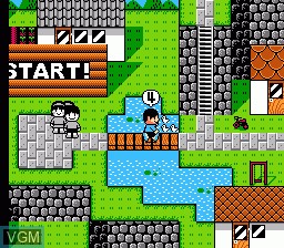 In-game screen of the game Bakushou!! Jinsei Gekijou 3 on Nintendo NES