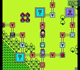 In-game screen of the game Chibi Maruko-Chan - Uki Uki Shopping on Nintendo NES