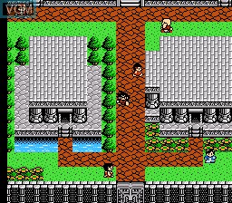 In-game screen of the game Famicom Jump II - Saikyou no 7-nin on Nintendo NES