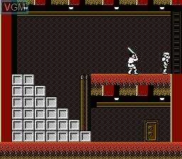 In-game screen of the game Star Wars on Nintendo NES