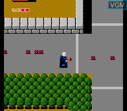 In-game screen of the game Fester's Quest on Nintendo NES