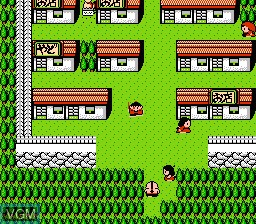In-game screen of the game Juvei Quest on Nintendo NES