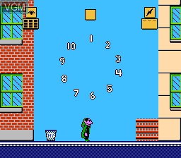 In-game screen of the game Sesame Street - Countdown on Nintendo NES