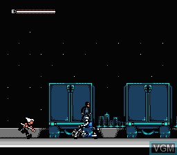 In-game screen of the game Terminator 2 - Judgment Day on Nintendo NES