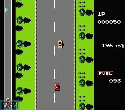 In-game screen of the game 1200-in-1 on Nintendo NES