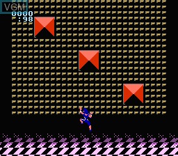 In-game screen of the game American Gladiators on Nintendo NES