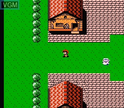 In-game screen of the game Faria - A World of Mystery & Danger! on Nintendo NES