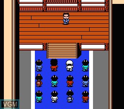 In-game screen of the game Ganbare Goemon Gaiden 2 - Tenka no Zaihou on Nintendo NES