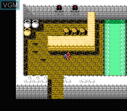 In-game screen of the game Gargoyle's Quest II on Nintendo NES