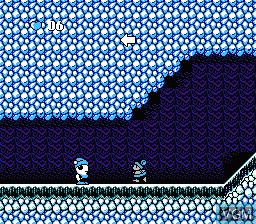 In-game screen of the game U-four-ia - The Saga on Nintendo NES