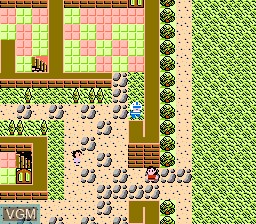In-game screen of the game Zoids 2 - Zenebasu no Gyakushuu on Nintendo NES