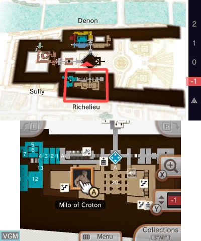 Nintendo 3DS Guide - Louvre