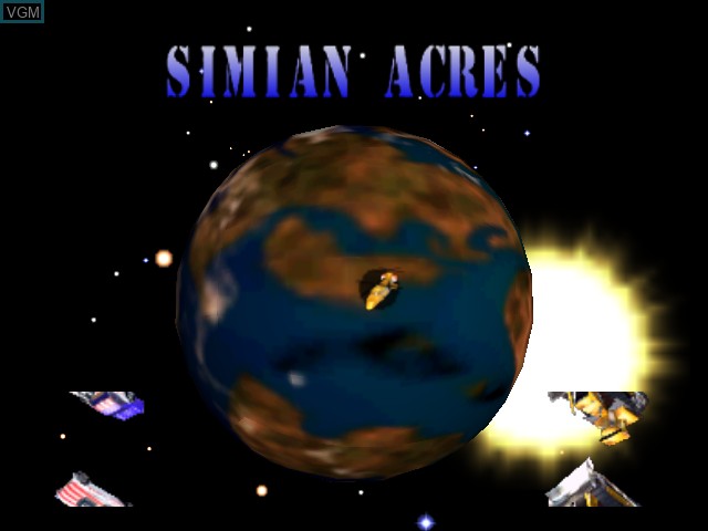 Menu screen of the game Blast Corps on Nintendo 64