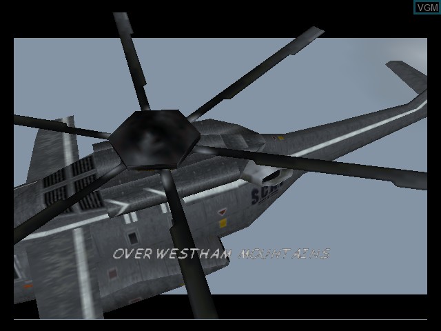 Menu screen of the game WinBack - Covert Operations on Nintendo 64