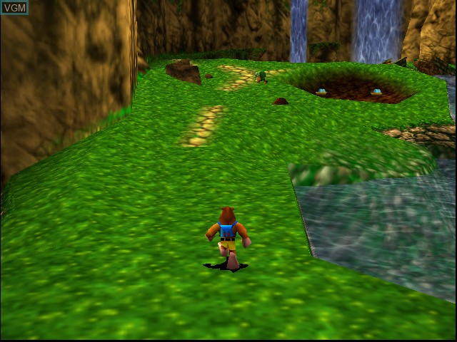 In-game screen of the game Banjo-Tooie on Nintendo 64