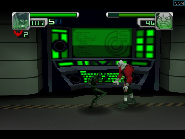 In-game screen of the game Batman of the Future - Return of the Joker on Nintendo 64