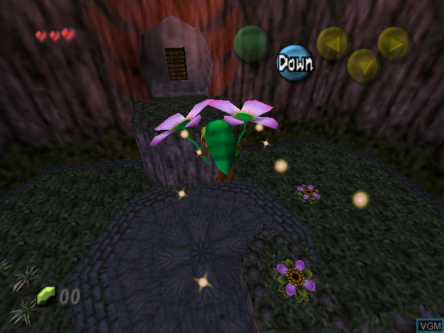 In-game screen of the game Legend of Zelda, The - Majora's Mask on Nintendo 64