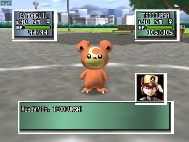 In-game screen of the game Pokemon Stadium 2 on Nintendo 64