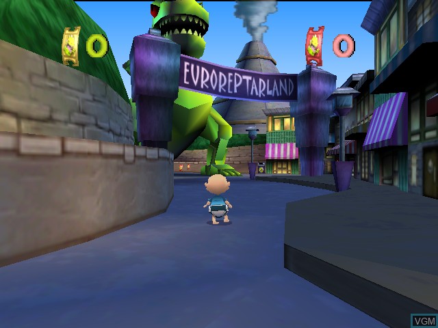 In-game screen of the game Rugrats in Paris - The Movie on Nintendo 64