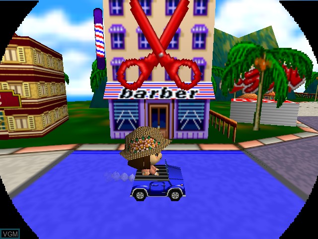 In-game screen of the game Bakushou Jinsei 64 - Mezase! Resort Ou on Nintendo 64