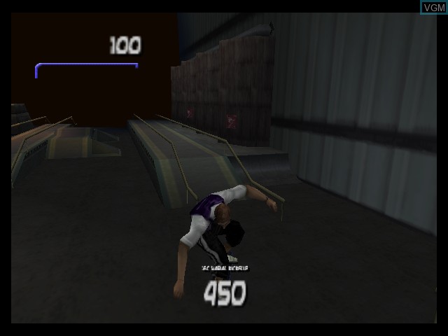 In-game screen of the game Tony Hawk's Pro Skater 3 on Nintendo 64
