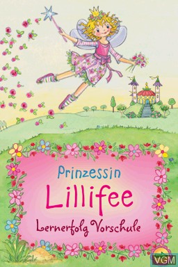 Title screen of the game Lernerfolg Grundschule - Prinzessin Lillifee on Nintendo DS