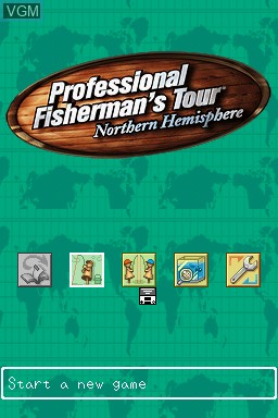 Professional Fisherman's Tour: Northern Hemisphere - Nintendo DS