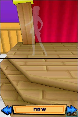 Menu screen of the game Imagine - Cheerleader on Nintendo DS