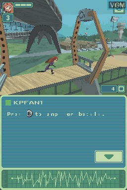 In-game screen of the game Kim Possible - Kimmunicator on Nintendo DS