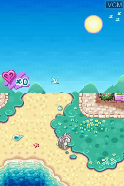 In-game screen of the game Bratz Ponyz on Nintendo DS